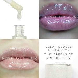 Pink Glitter Gloss